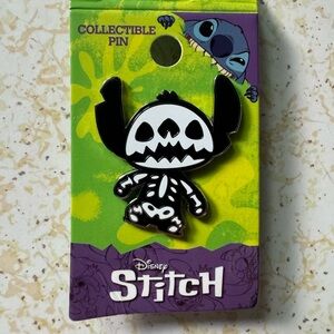 Stitch skeleton pin